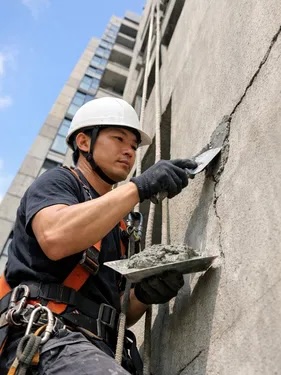外牆磁磚剝落怎麼辦？責任歸屬、修繕費用、免鷹架工法與外牆安全申報一次搞懂